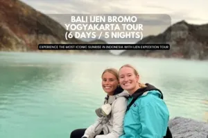 Bali Ijen Bromo Yogyakarta Tour (6 Days / 5 Nights)