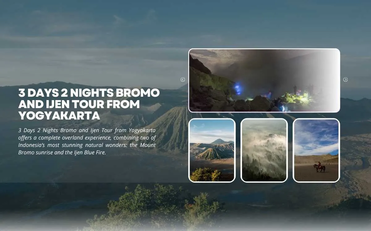3 Days 2 Nights Bromo and Ijen Tour from Yogyakarta