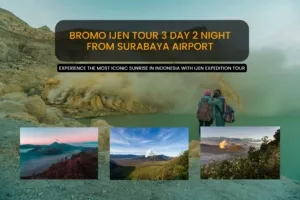 Bromo Ijen Tour 3 Day 2 Night from Surabaya airport
