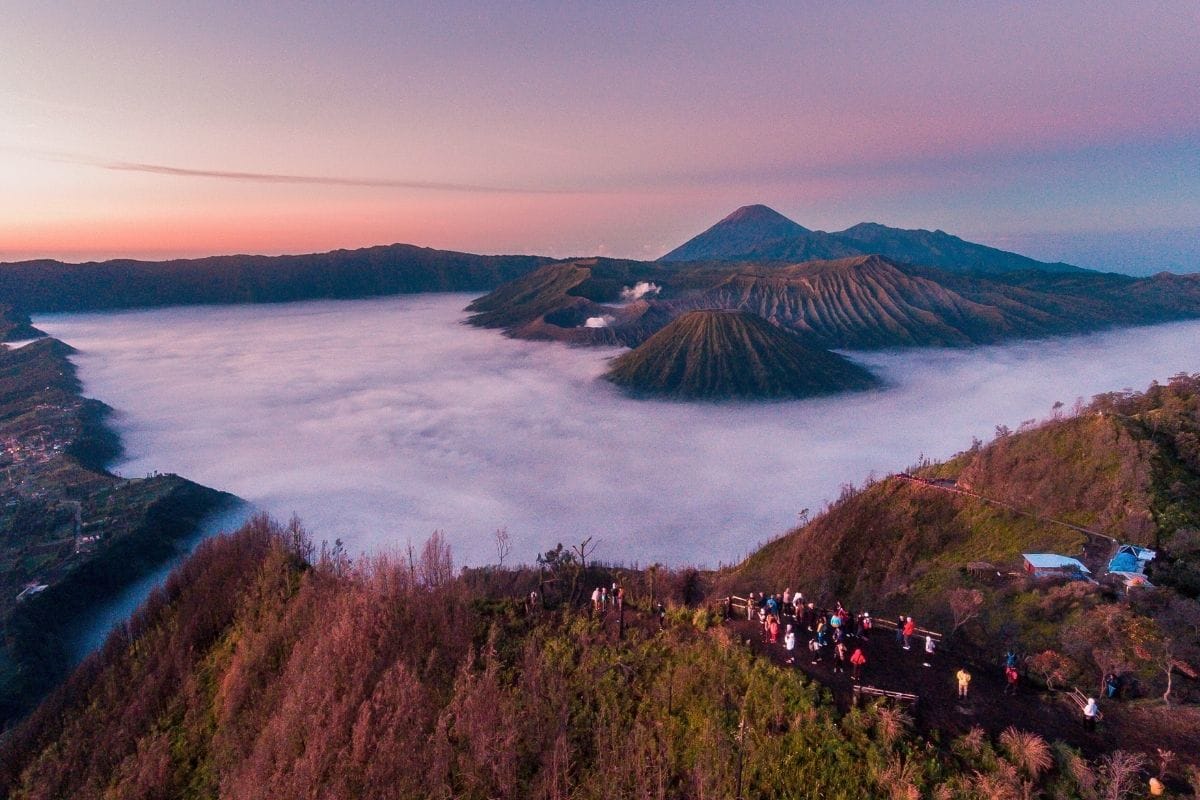 Mount Bromo sunrise tour viewpoint panorama