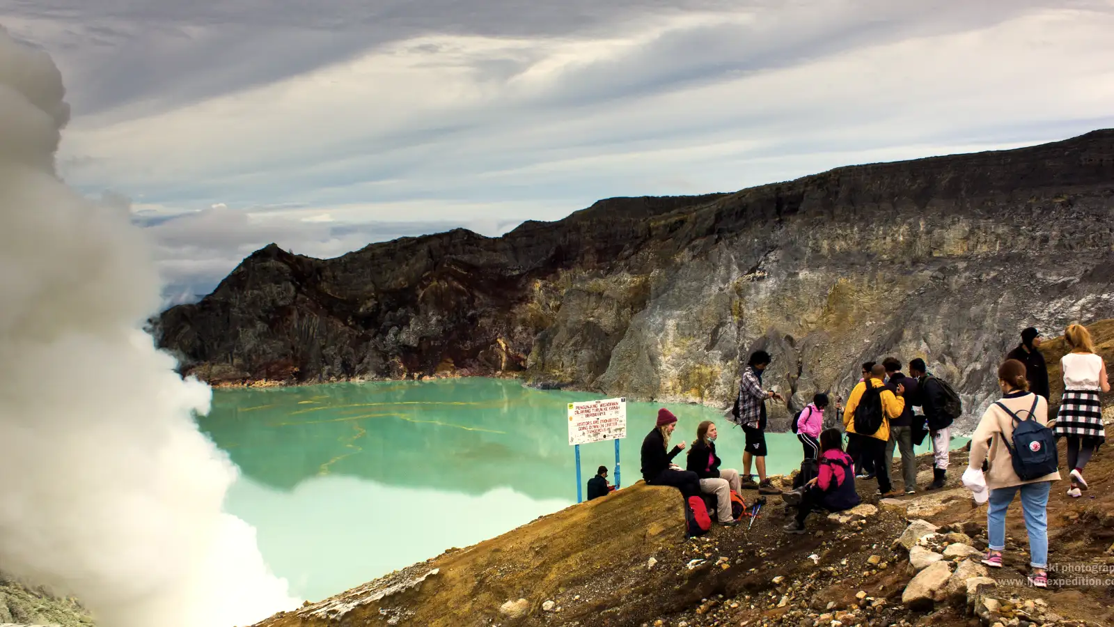 Electric Blue Flames of Mount Ijen The mesmerizing electric blue fire of Ijen Crater glowing in the dark night of East Java