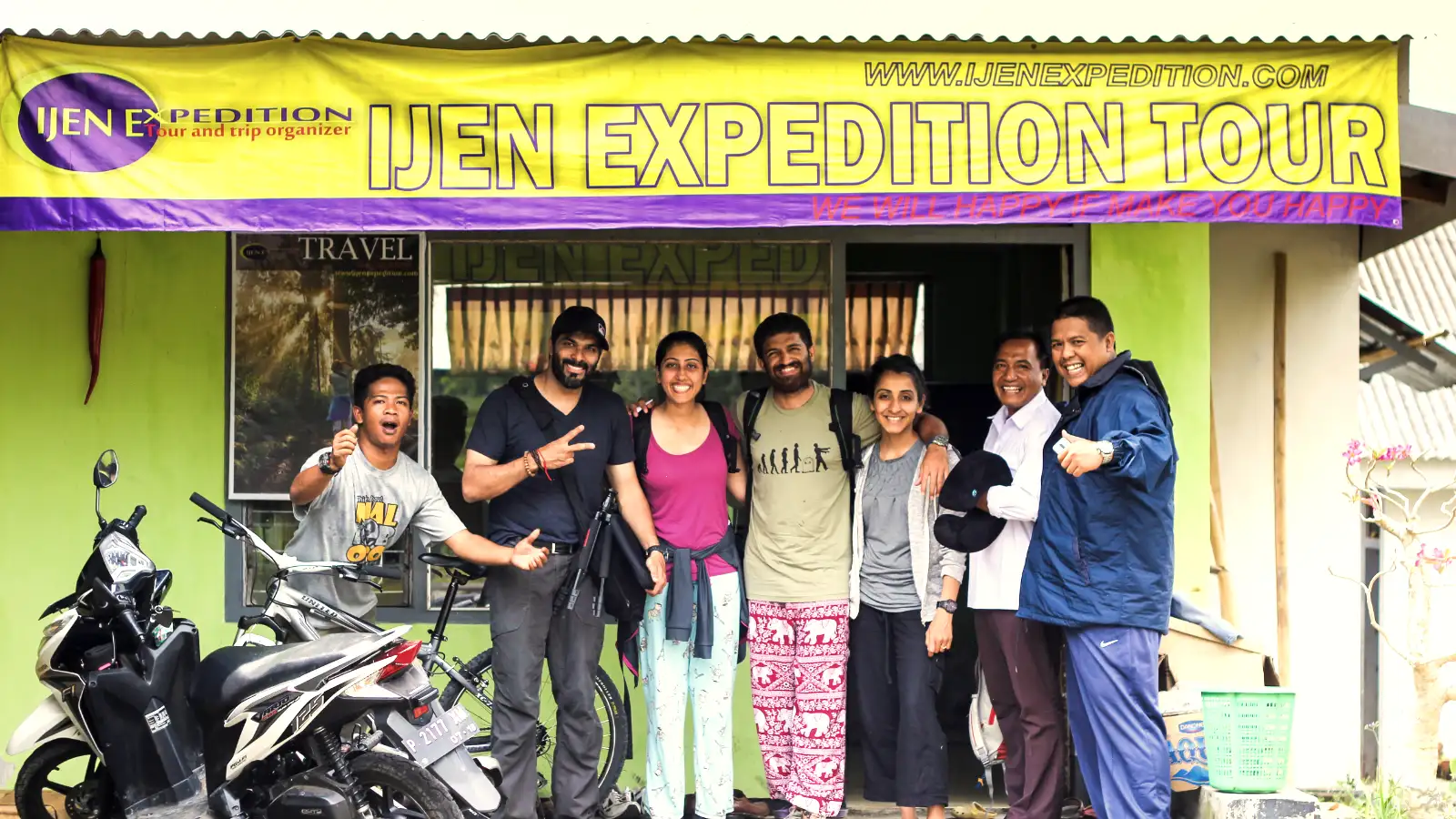 Our Local Expertise Hiking trail and landscape at Mount Ijen