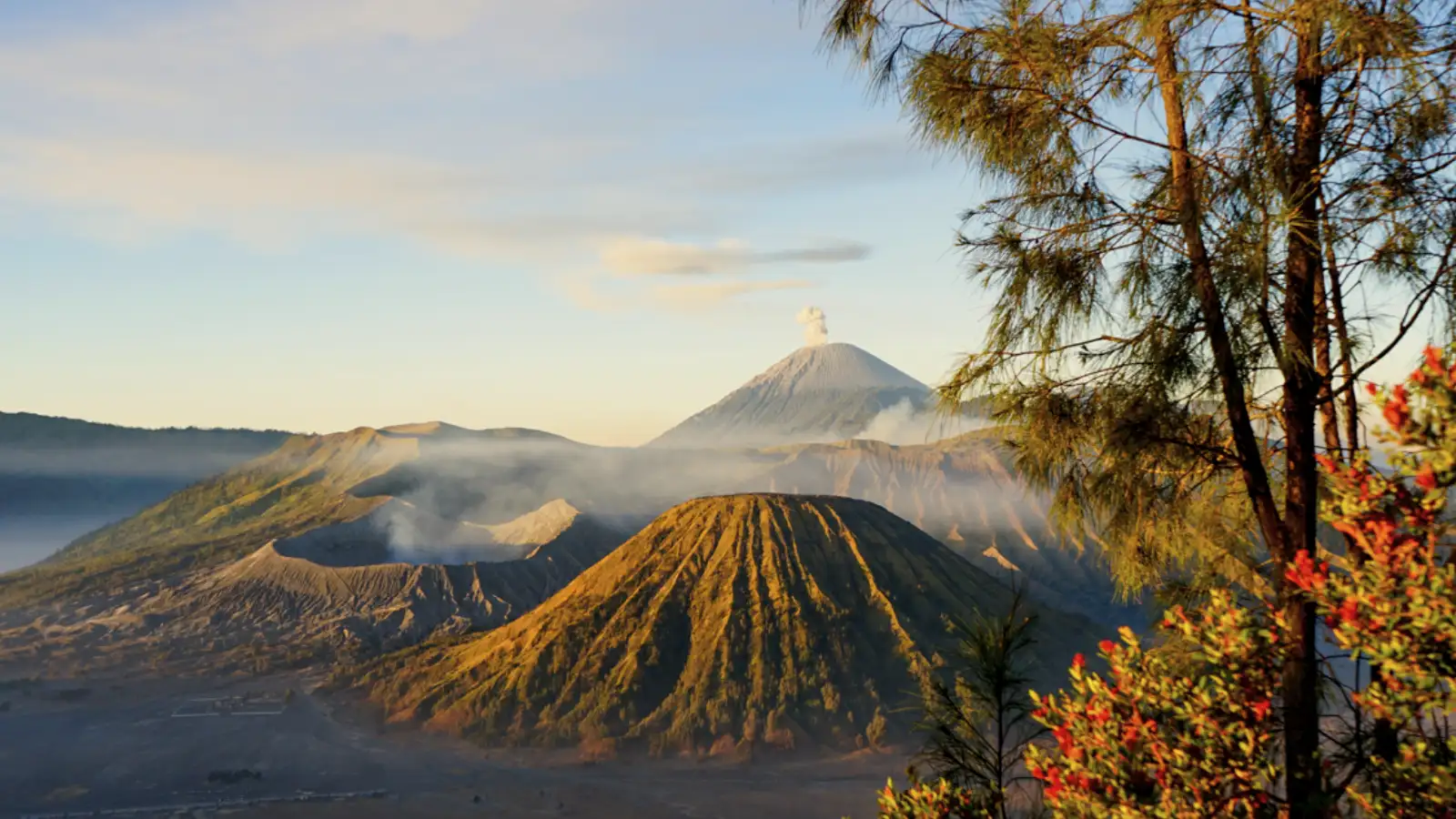 Tenggerese culture and Bromo volcanic landscape