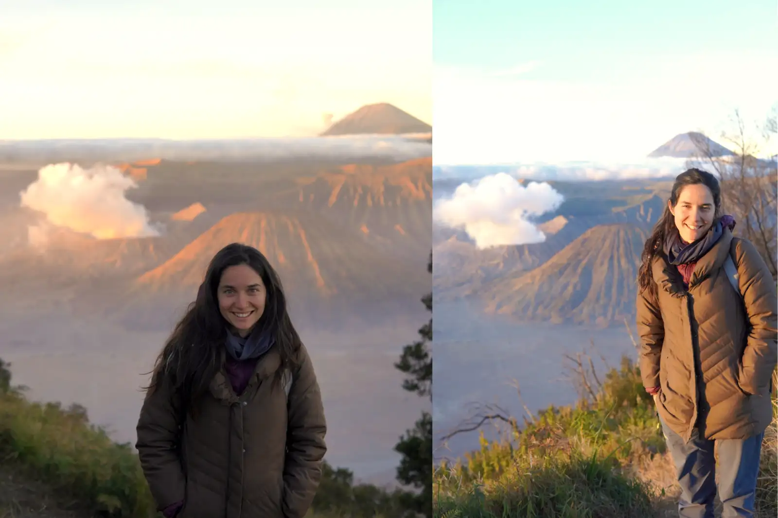 One-Way Bali to Bromo and Ijen Route Sunrise view of Mount Bromo and Ijen Crater expedition