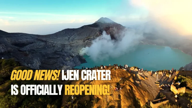 Ijen Crater Reopen